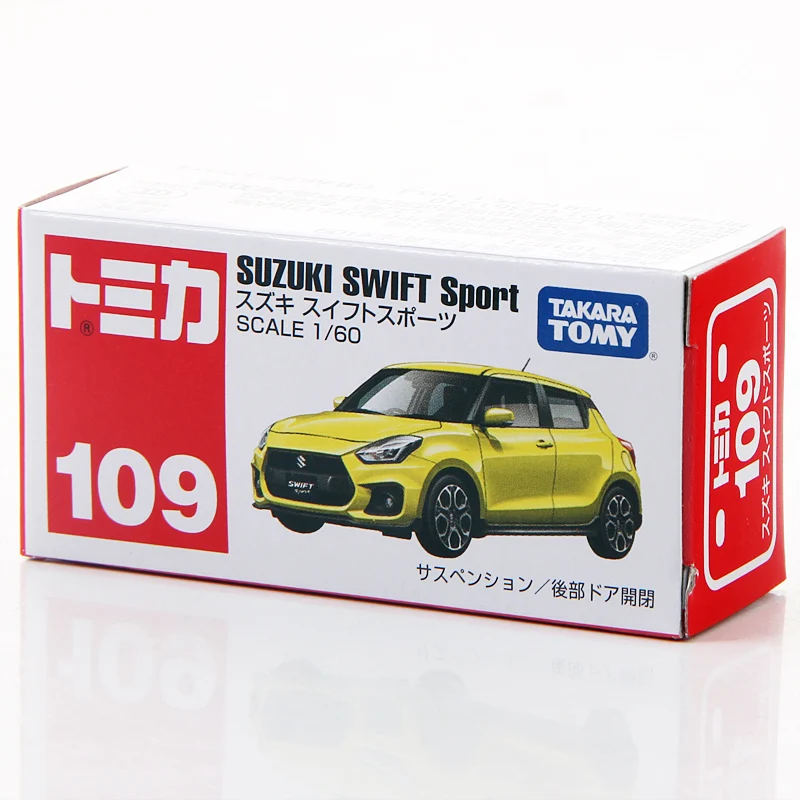 Takara Tomy Tomica 1/60 SUZUKI Swift Спортивная металлическая литая модель автомобиля
