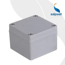 waterproof plastic ABS enclosure junction box 100 100 75mm SP 02 101075