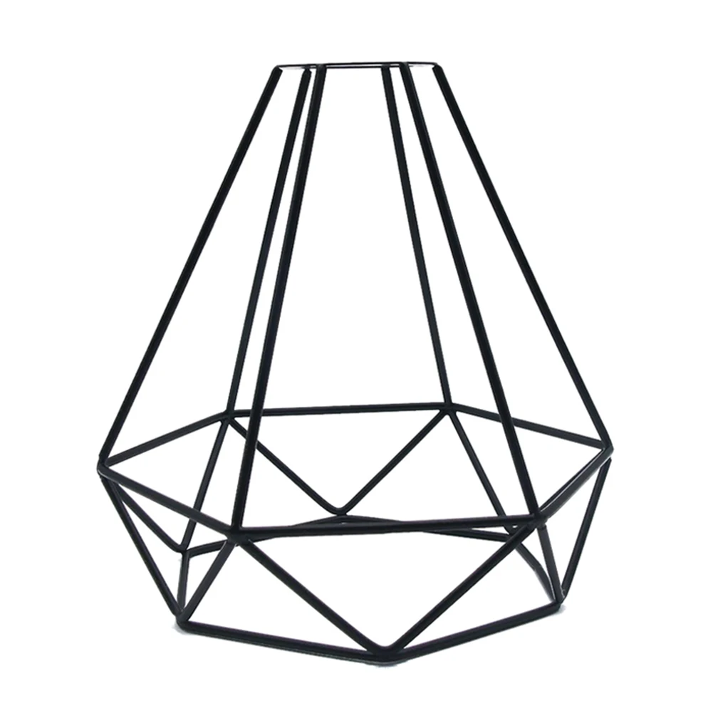 

Geometric Pendant Metal Lamp Guard Retro Vintage Shade Iron Cage Minimalism LB88