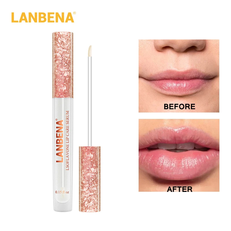 

Lip Plumper Lip gloss Liquid Collagen Lip Care Pads Moisture Essence Anti Ageing Wrinkle Patch Gel Lips Enhancer