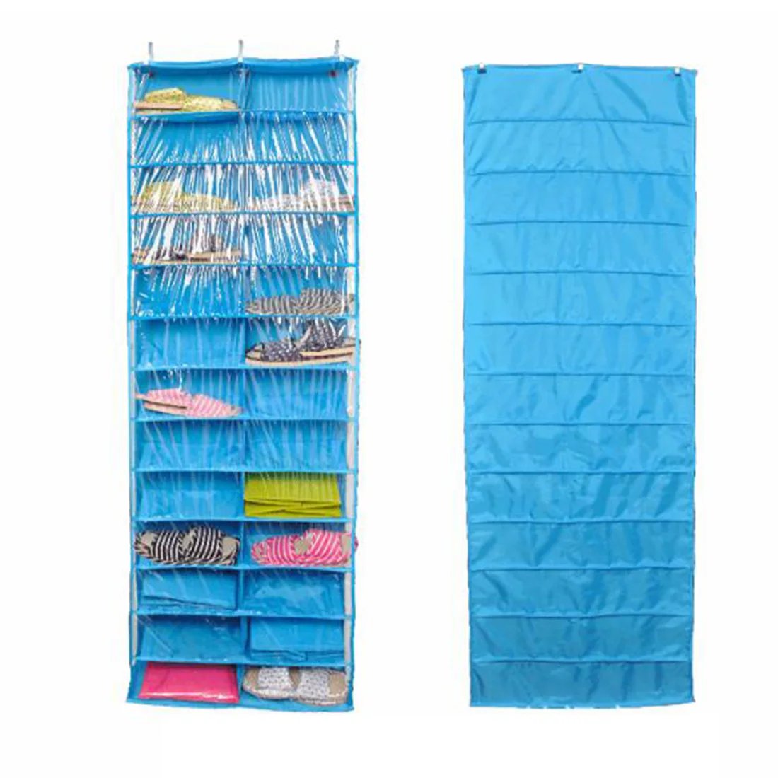 Closet ware Clear Over the Door 26 Pocket Shoe Organizer Closet ware Clear Over the Door 26 Pocket Shoe Organizer