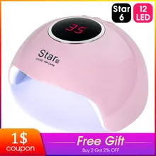 Дропшиппинг Сушилка для ногтей Светодиодный УФ-лампа 36 Вт мини-лампа с USB для маникюра ЖК-дисплей сушка все Гель-лак для ногтей инструменты для дизайна ногтей