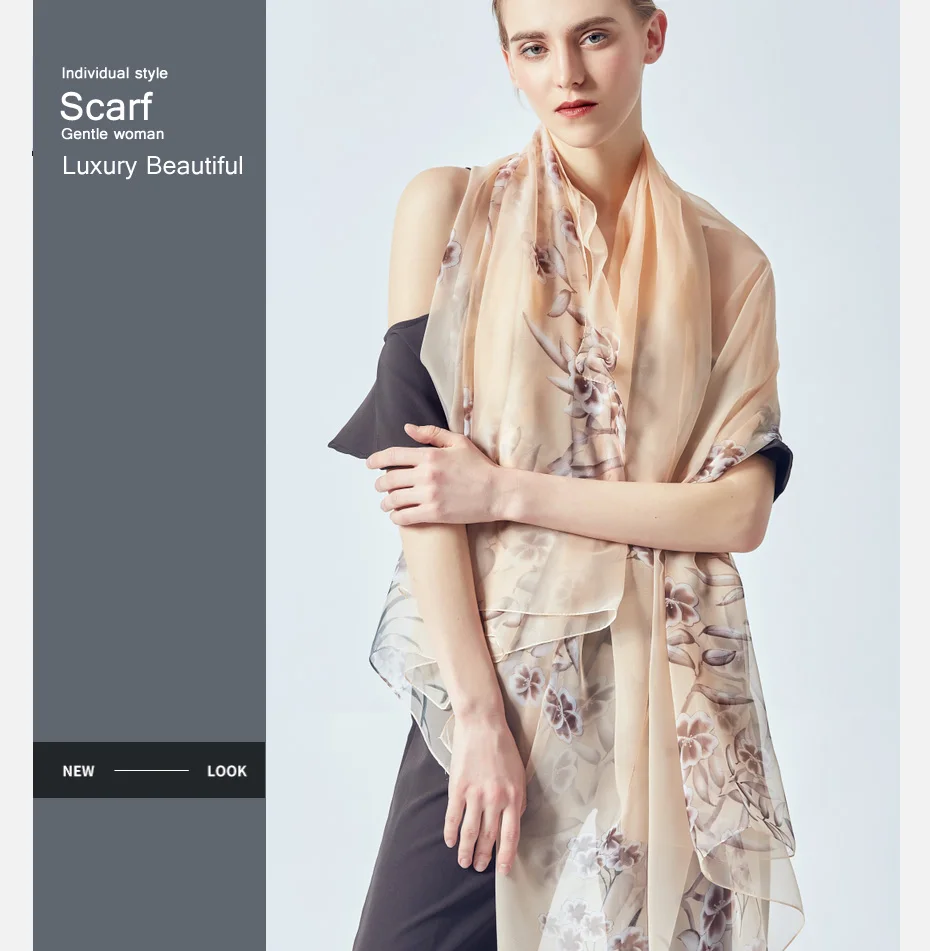 floral scarf