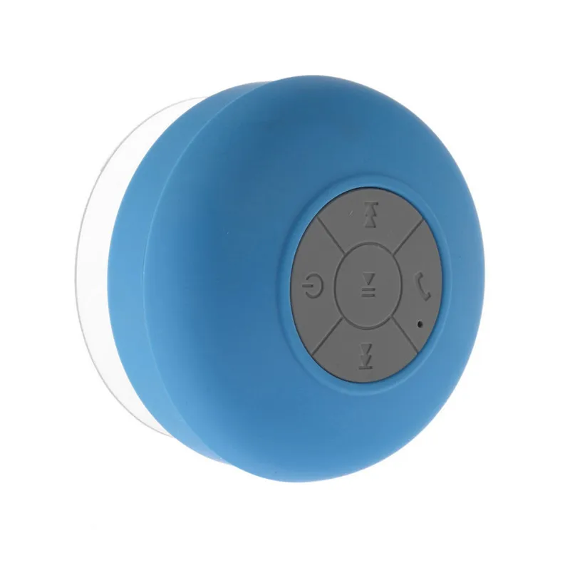 Портативный динамик для душевой Водонепроницаемый мини беспроводной Bluetooth динамик для телефона MP3 Bluetooth приемник для гарнитуры вызова автомобиля динамик s - Цвет: Blue