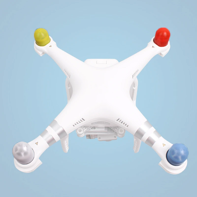 4 шт. для DJI Phantom 3 защитный чехол двигателя мягкий бесщеточный Защитный колпачок