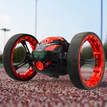Обновленный мощный прыгающий Sumo соединенный игрушечный мини Радиоуправляемый автомобиль 2,4 ГГц отскакивающий автомобиль с гибкими колесами и дистанционным управлением автомобиль Gigt
