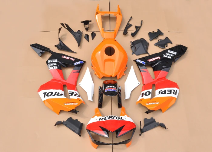 

УФ краска Кузов обтекатель ABS инъекция для CBR 600 RR F5 2013 13 (1) [CK1245]