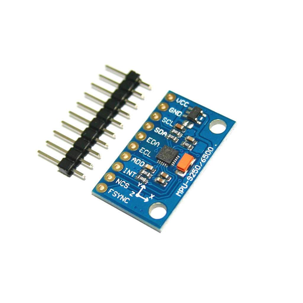 

1Set SPI IIC/I2C GY-9250 MPU 9250 MPU-9250 9-Axis Attitude +Gyro+Accelerator+Magnetometer Sensor Board Module MPU9250 3-5V Power