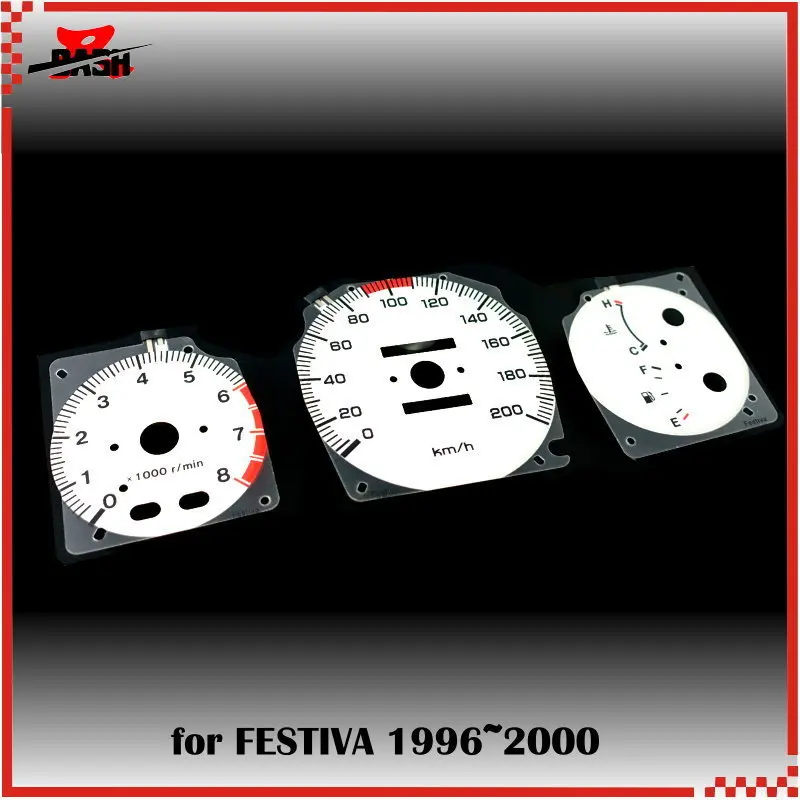 

DASH EL Glow Gauge for Festiva 1996 2000 Full Glow Blue Green interchange