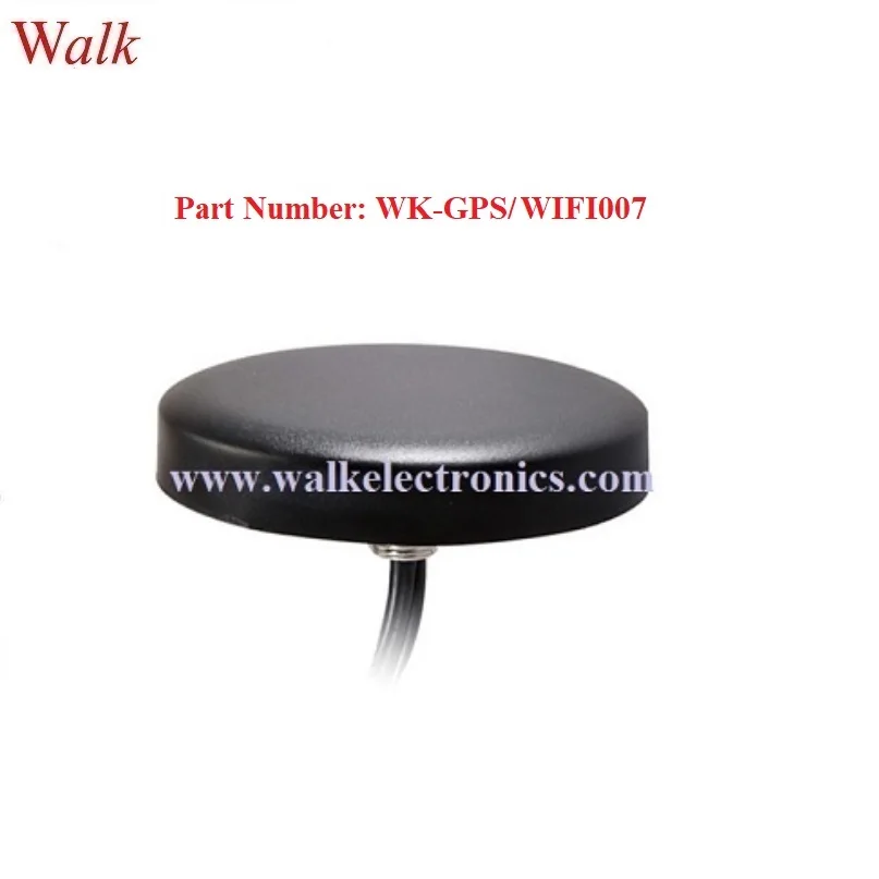 

waterproof outdoor use screw mount GPS WIFI dual band combo Antenna roof mount gps 2.4GHz 5.8GHz combination car antenna