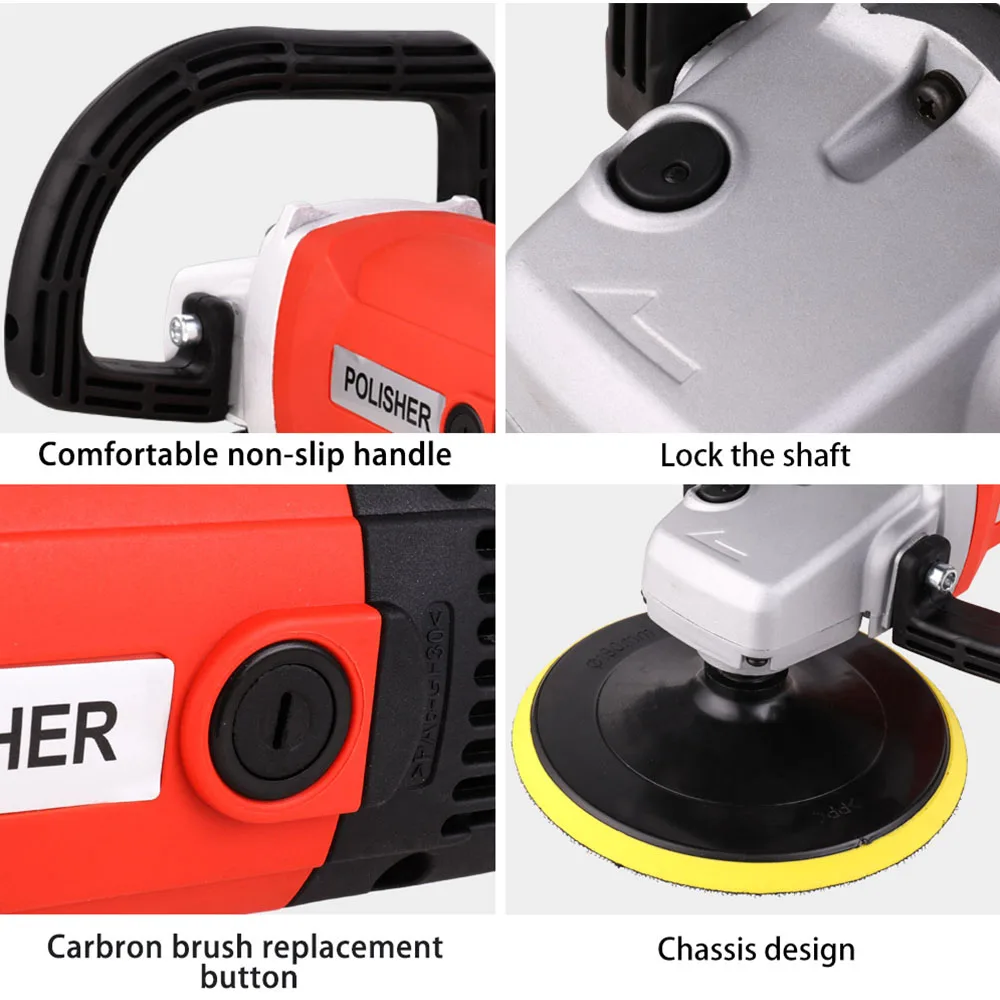 2" / 3" Inch Professional High Performance Car Auto Polisher Air Palm Dual Action Speed Controlled Palm Sander