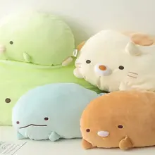 1 шт. Аниме Мягкие плюшевая подушка с набивкой Сумико гураши мультфильм дракон Пингвин кошка угловой био плоская Подушка игрушки куклы подарок