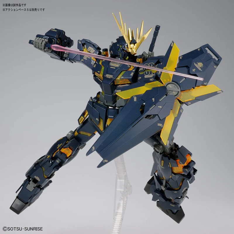 BANDAI MG 1/100 RX 0 Единорог GUNDAM 02 BANSHEE эффекты экшн фигурка модификация модели|Игровые