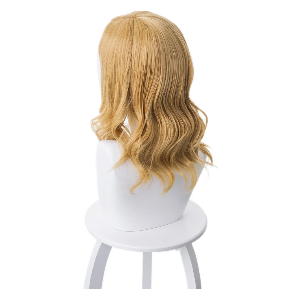 Avengers Endgame Captain Marvel Carol Danvers Curly Wig Cosplay Costume Women Heat Resistant Synthetic Hair Wigs Avengers Endgame Captain Marvel Carol Danvers Curly Wig Cosplay Costume Women Heat Resistant Synthetic Hair Wigs