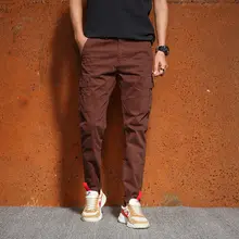 mens khaki pants with side pockets