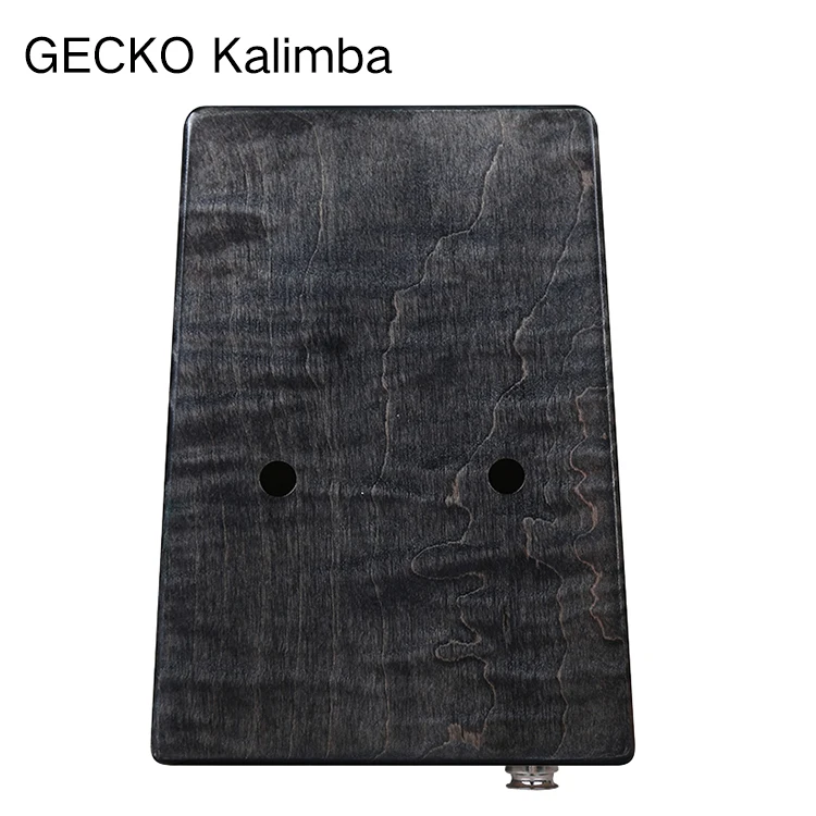 GECKO Kalimba 17 ключ кудрявый клен «пианино для больших пальцев» builts-in EVA Высокоэффективная защитная коробка, MC-BEQ