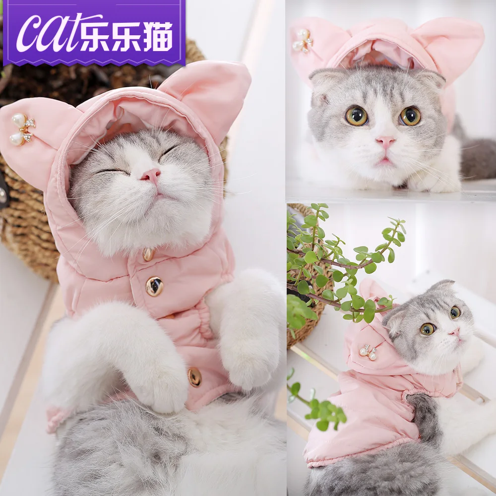 Cat clothes cats, winter and warm cats clothes pets clothes autumn and