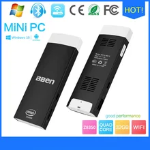 Bben Мини-ПК Компьютер палка Окна 10 и двойной ОС Android 5.1 Intel Z8350 Процессор 2 ГБ/32 ГБ TV-тюнеры HDMI Bluetooth4.0 Wi-Fi PC Придерживайтесь