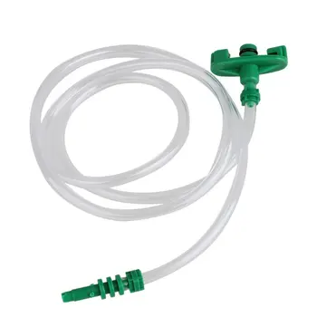 

3PCS 105cm Transpatent Plastic USA Type Air Tubing 3CC Glue Dispenser Syringe Adapter Connector