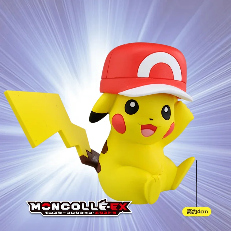 Takara Tomy Pokemon Moncolle-EX Sun Moon 4 см Коллекция игрушек фигурки различных персонажей Новинка - Цвет: 113737