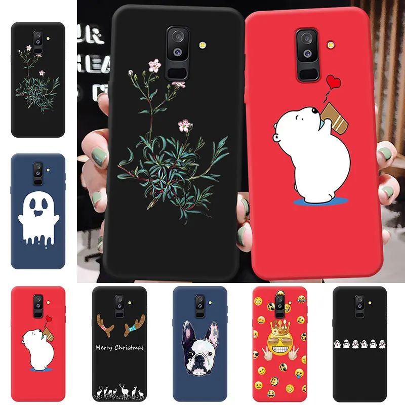 for Samsung Galaxy A10 A30 A50 A3 A5 2016 2017 Soft TPU Four Cover A6+ 2018 / A6 Plus J8 Case A310 510 |