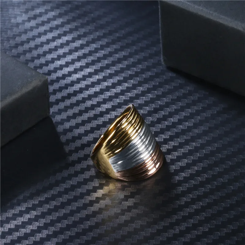 ROXI бренд romad классические Anillos женские кольца розовое золото/серебро три цвета