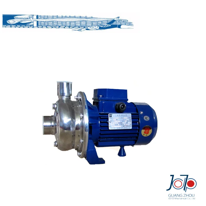 

Hot Sell WB120/150 380V 50Hz Electric High Pressure Dishwasher Stainless Steel Centrifugal Pump With BSP Connector