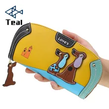 Wallets Lovely Printing Dots Women Wallet Ladies Clutch Change Coin Purse Card Holder Cute Puppy Zipper Long Wallet New Arrive Wallets Lovely Printing Dots Women Wallet Ladies Clutch Change Coin Purse Card Holder Cute Puppy Zipper Long Wallet New Arrive