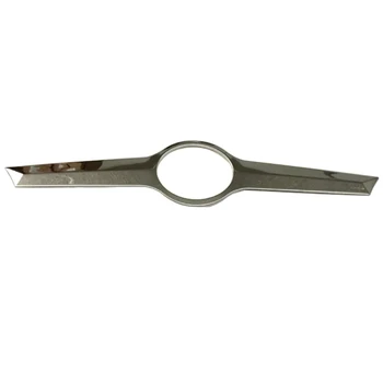 

Car ABS Chromed Plastic Rear Trunk Lid Cover Trim Around Logo Automobile Exterior Mouldings For Hyundai Tucson SUV 2016 2017