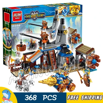 

368pcs The War Human VS Elves Dwarf Blacksmith Priestess of the Moon Figure Building Blocks Kit Toys Compatible with