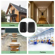 1V1 Wireless Doorbell Kit Self-generating Transmitter Receiver Door Bell 58 Chime Doorbell Kit цена 1V1 Wireless Doorbell Kit Self-generating Transmitter Receiver Door Bell 58 Chime Doorbell Kit цены онлайн