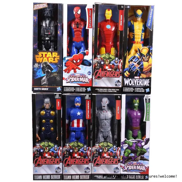titan superhero action figures