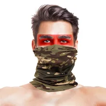 60 цветов многофункциональные шарфы-банданы полиэстер военный камуфляж для лица маска ветрозащитная Шея теплые шарфы-повязки