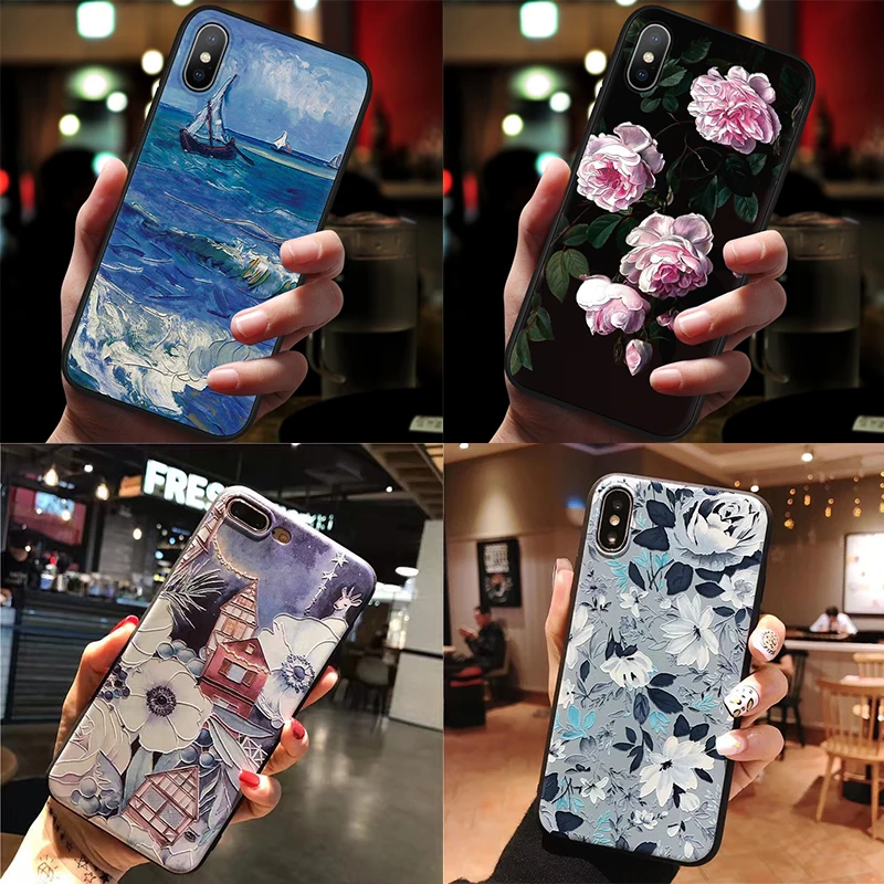 

Silicone 3D Emboss TPU For Samsung Galaxy A30 A50 A40 A70 Note 8 9 4 M10 M20 M30 A3 A5 A6 A7 A9 A8 Plus 2018 2017 2016 A20e Case