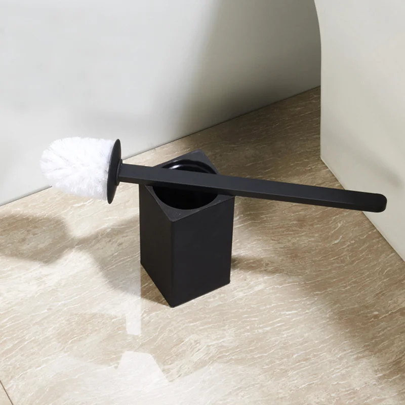 AUSWIND European Vintage 304 Stainless Steel Toilet Brush Holder Black oiled bronze Round base wall mount bathroom hardware set AUSWIND European Vintage 304 Stainless Steel Toilet Brush Holder Black oiled bronze Round base wall mount bathroom hardware set