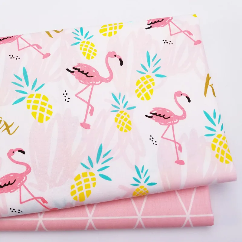 

Baby cotton Twill Fabric Printed Bird Cotton Patchwork Cloth for DIY Sewing Quilting Material For Baby&Child