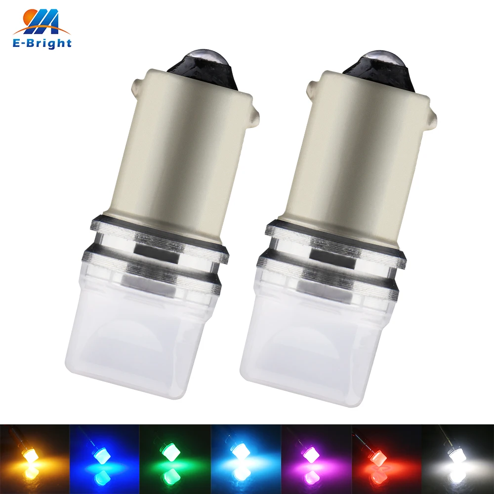 10 шт. DC12V BA9S 2835 3 SMD лампа светильник для автомобиля светодиодная пластина карта