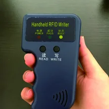 Ручной 125 KHz ID-Карты копиры писатель EM4100 rfid-дубликатор ридер+ 5 шт. EM4305/T5577rewritable тег