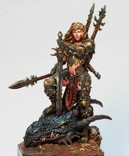 Dragon Huntress 75mm  (1)