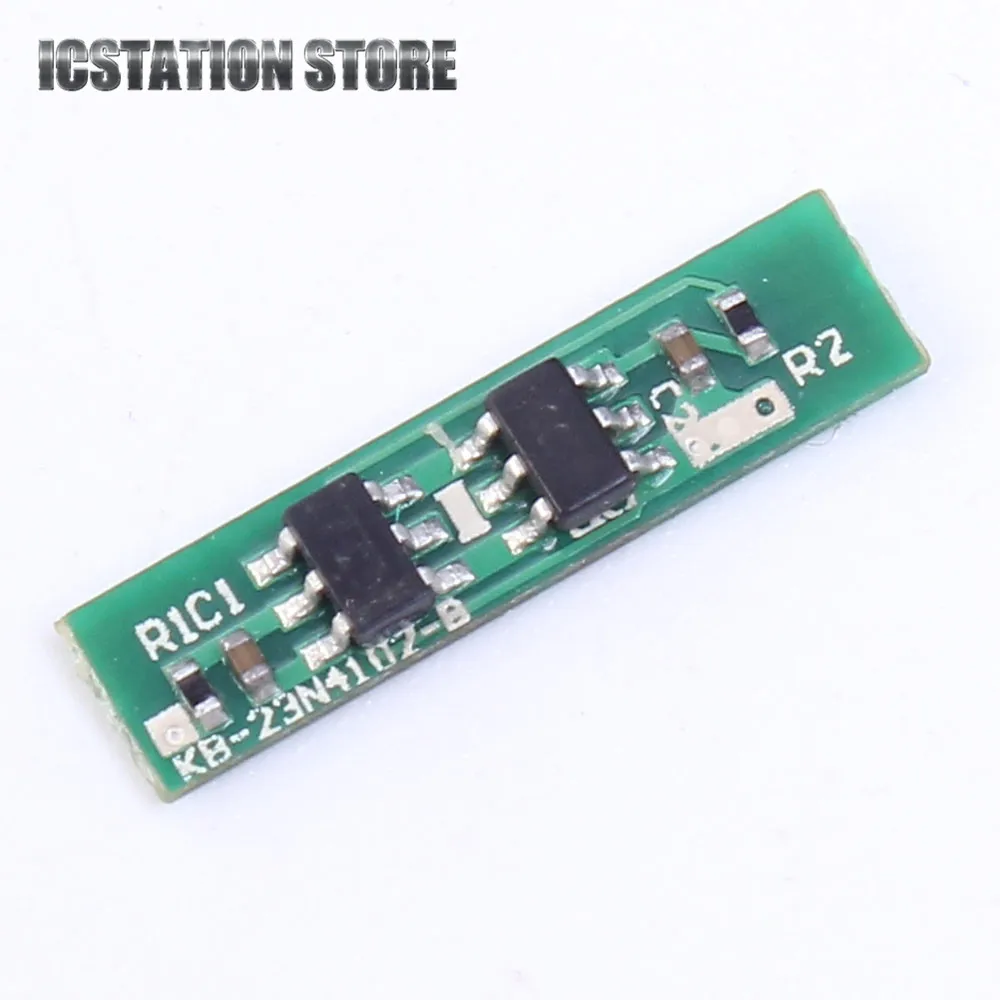 

10pcs 1S 3.7V Battery Charging Protection Board Charger Module for 1 pieces 18650 Polymer Li-ion Lithium Battery 4mm*16mm