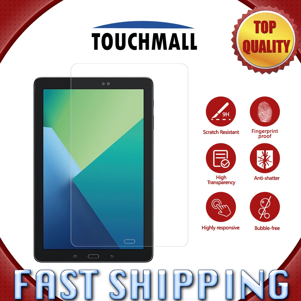 

Tempered Glass For Samsung Galaxy Tab A 10.1 2016 with S Pen P580 P585 Screen Protective Film Ultra Clear Scratch Proof