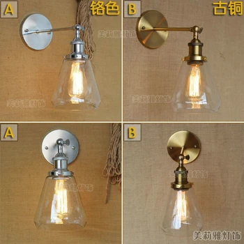 

Modern Vintage Loft Adjustable Industrial Metal Wall Light retro swing arm brass wall lamp country style Sconce Lamp Fixtures