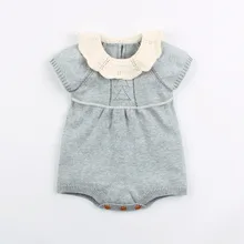 Cheap Newborn Baby Bodysuit Autumn Flying Sleeve Infant Bebe Girls Body Tops Onesie Solid Color Knitted Toddler Kids Jumpsuits Clothes Cheap Newborn Baby Bodysuit Autumn Flying Sleeve Infant Bebe Girls Body Tops Onesie Solid Color Knitted Toddler Kids Jumpsuits Clothes