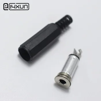 

2pcs 3.5mm Audio Single Channel Female jack 3.5 Mono Socket for Phone Headset Welding Type