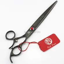8,0 дюймов уход за домашними животными профессиональные ножницы для резки, 360 градусов вращения Fly Barbers Pet ножницы с Красным бриллиантом 1 шт., LZS0440