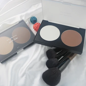 

K.A.N Brand Contour Bronze Powder Highlights Shimmer Powder Face Brightening Modifying Blush Silhouette Makeup Shading Powder