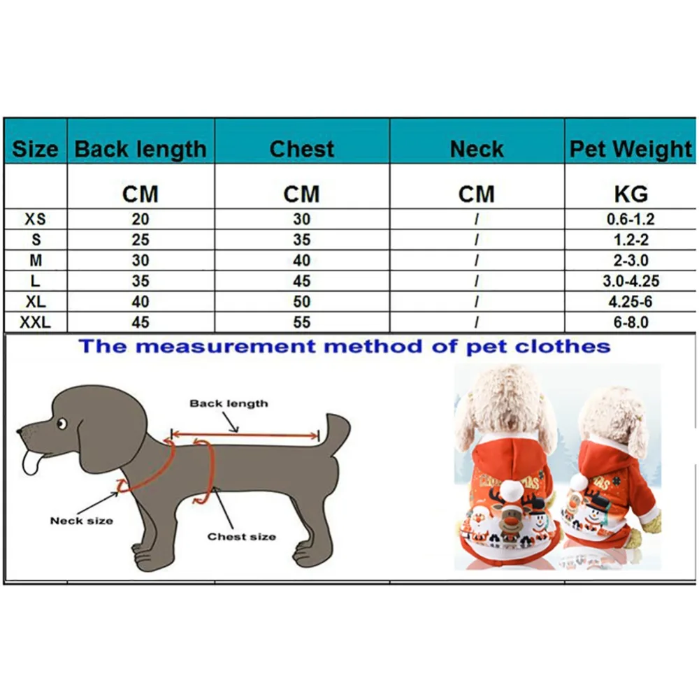 НОВАЯ РОЖДЕСТВЕНСКАЯ Одежда для собак костюм для домашних животных Мягкий теплый флисовый, для питомца щенок собака кошка толстовки четыре ноги маленький свитер для собак пальто XS-2XL