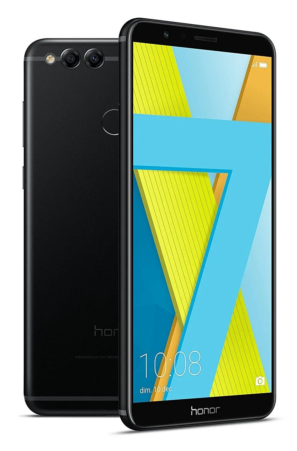 Honor 7X, 4G, Dual SIM, Android system 7,0 (экран бесконечный 5,93 "18:9, камера 16 Мп + 2 МП, 4 Гб оперативной памяти, 6 4 Гб de M