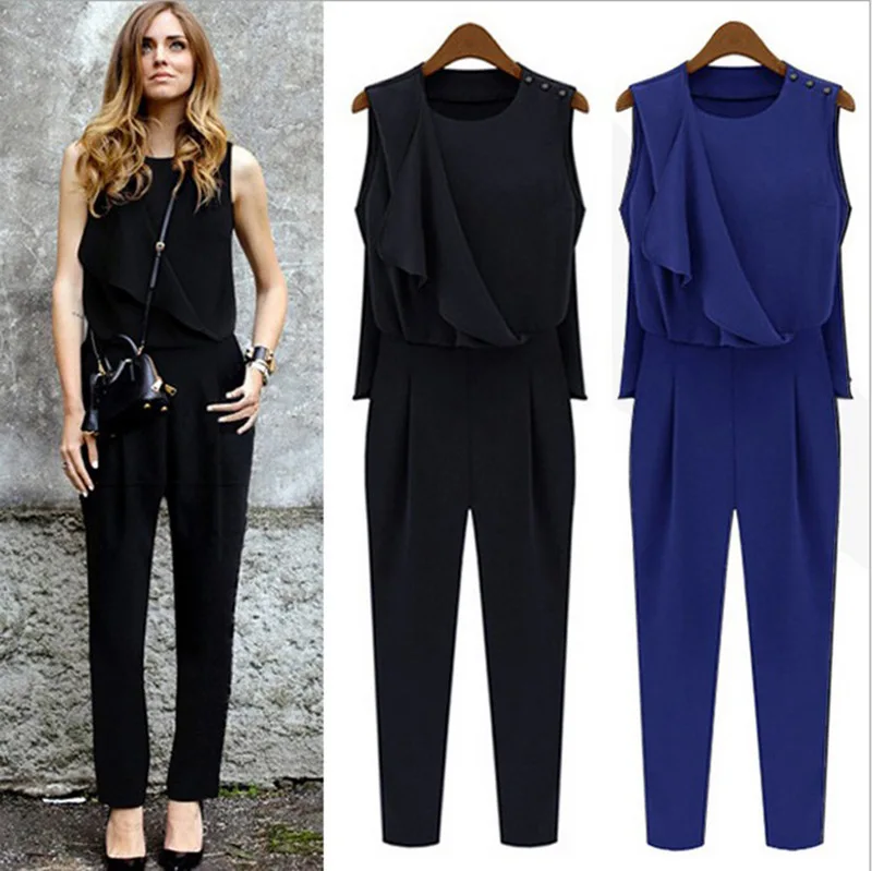 Wholesale 2014 2015 Women's O Neck Ruffles Street Style