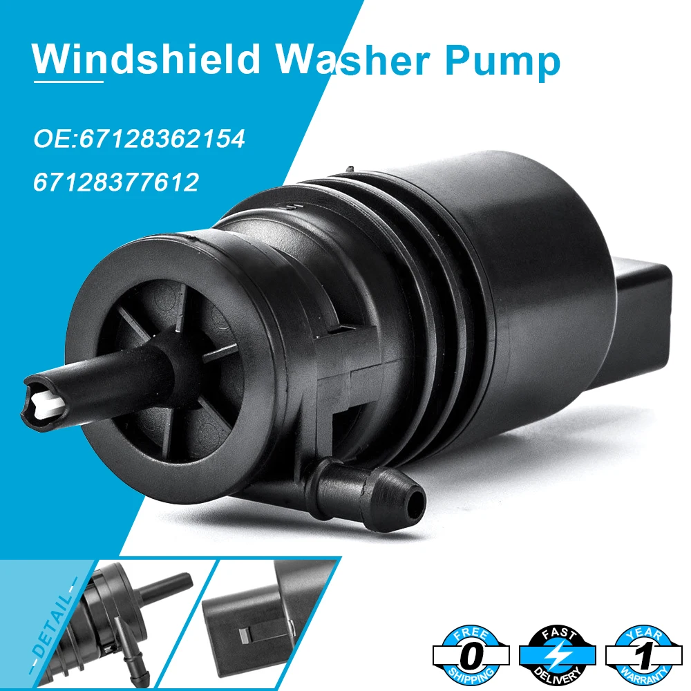 Windshield Washer Pump For BMW E46 E38 E39 E60 E65 E53 X5 X3 Z4 M3 325i